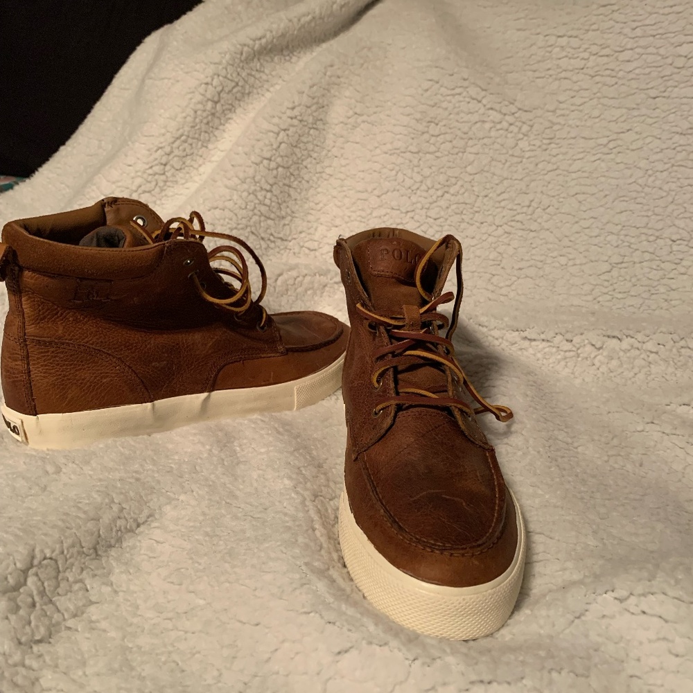 Leather Ralph Laure tennis shoes